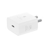 Side angle of CarrotKart Samsung Original 25W USB Type Charger – India | CarrotKart