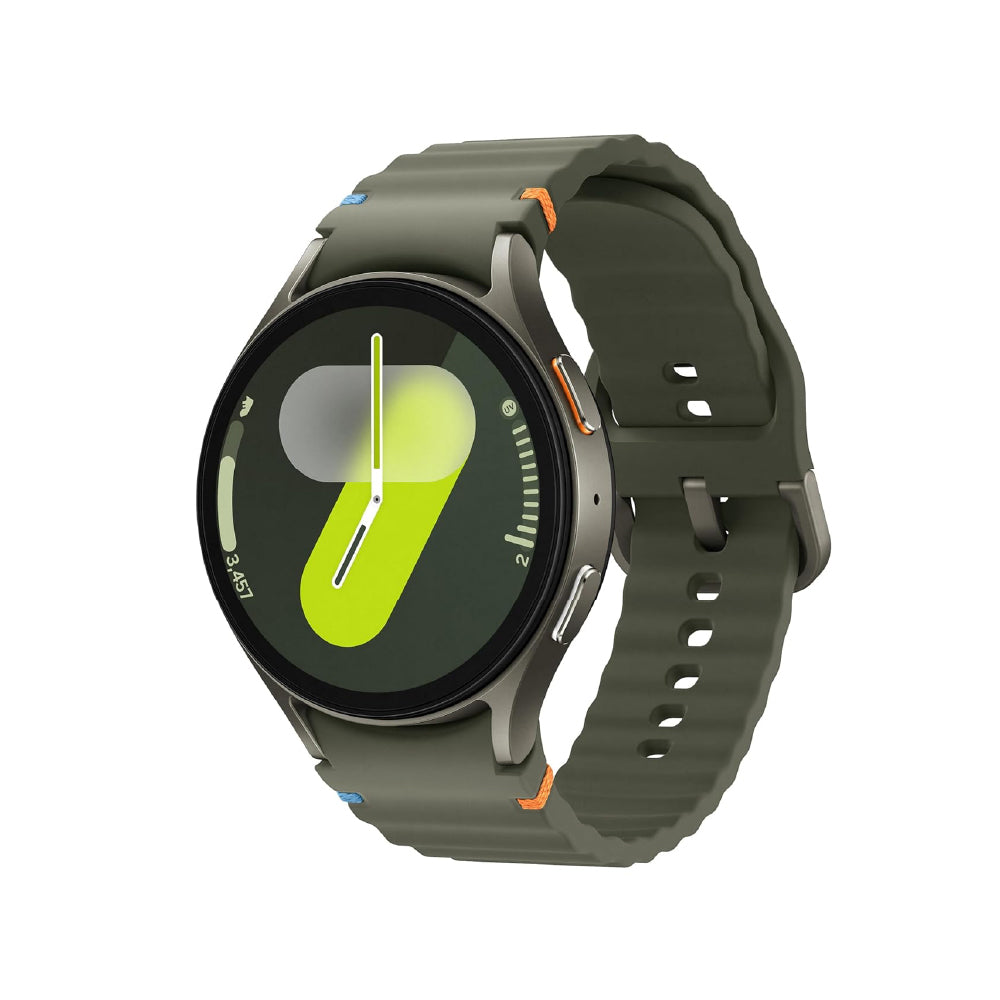 Samsung Galaxy Watch 7 (40mm, Green, BT+LTE) with 3nm Processor | Dual GPS | Sapphire Glass & Armour Aluminum | 5ATM & IP68 | HR, SpO2, BP & ECG Monitor