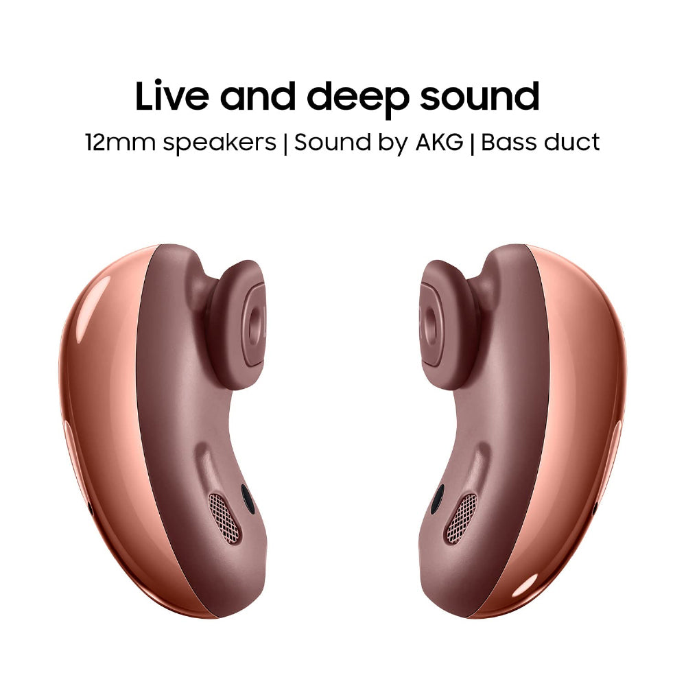 Samsung Galaxy Buds Live Bluetooth (Mystic Bronze, True Wireless)