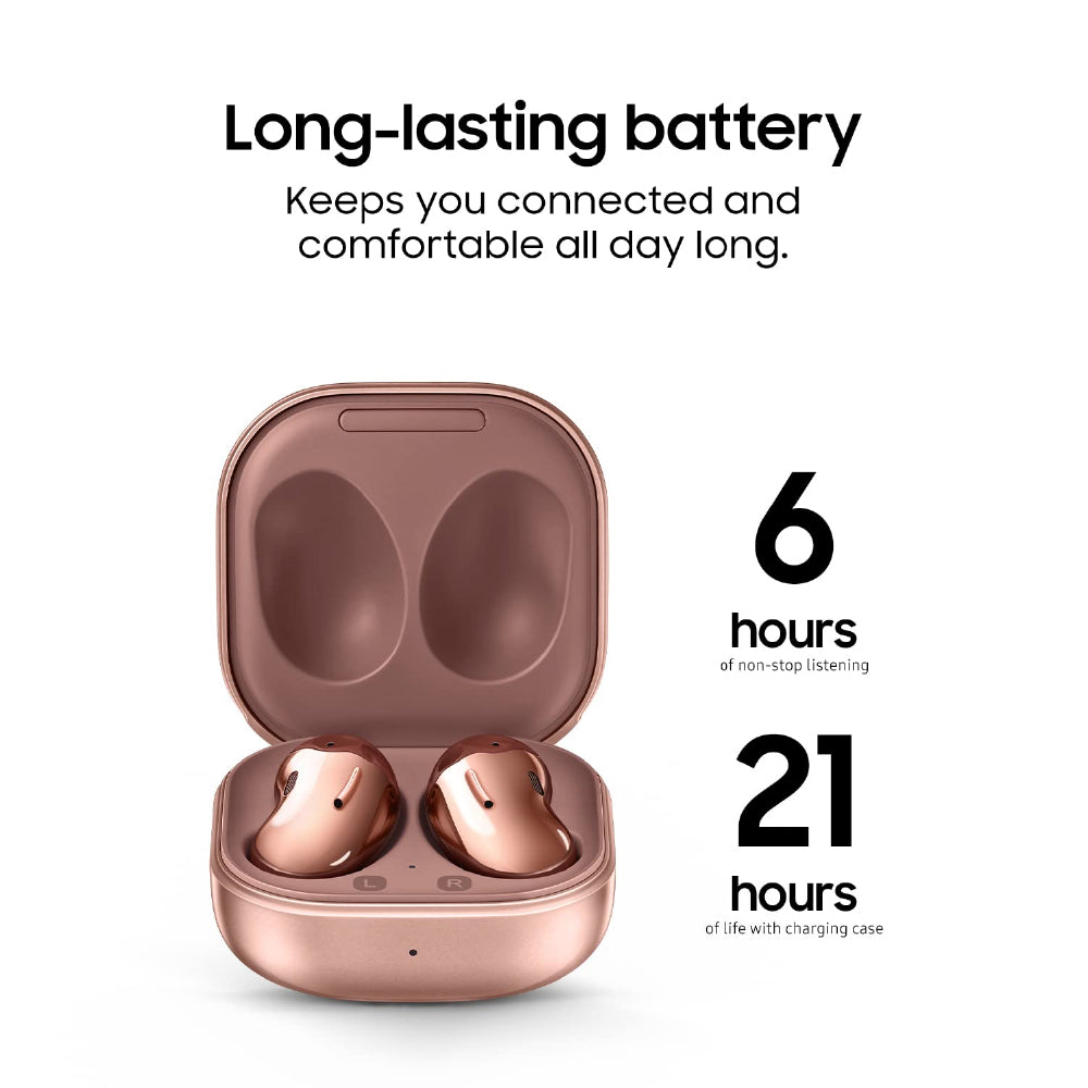 Samsung Galaxy Buds Live Bluetooth (Mystic Bronze, True Wireless)