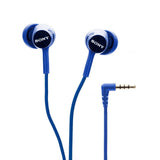 Sony MDR-EX150AP In-Ear Headphones with Mic (Dark Blue)