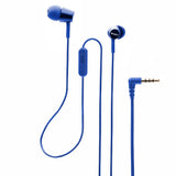 Sony MDR-EX150AP In-Ear Headphones with Mic (Dark Blue)