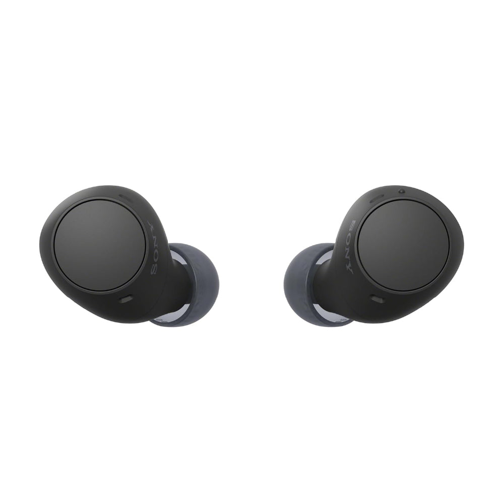 Sony WF-C510 Wireless Bluetooth Earbuds with Mic, TWS, in Ear, Ambient Sound Mode, Small and Comfortable, IPX4, Quick Charge, Multipoint Connectivity, Customized EQ, Up to 22 Hours Battery- Black