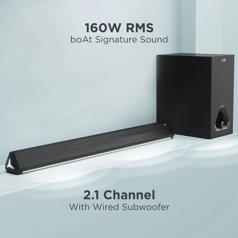 boAt Aavante Bar Aura 100W Soundbar 2.1 Channel