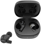 BELKIN TWS Earbuds IPX5,Up to 31 hrs. Playtime Wireless Charging Dual mic on Each Side Bluetooth Headset (Black, True Wireless)