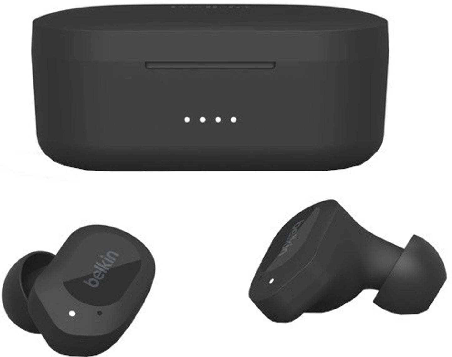 Front view of CarrotKart Belkin Soundform True Wireless Headphones Earphones Earbuds – India | CarrotKart