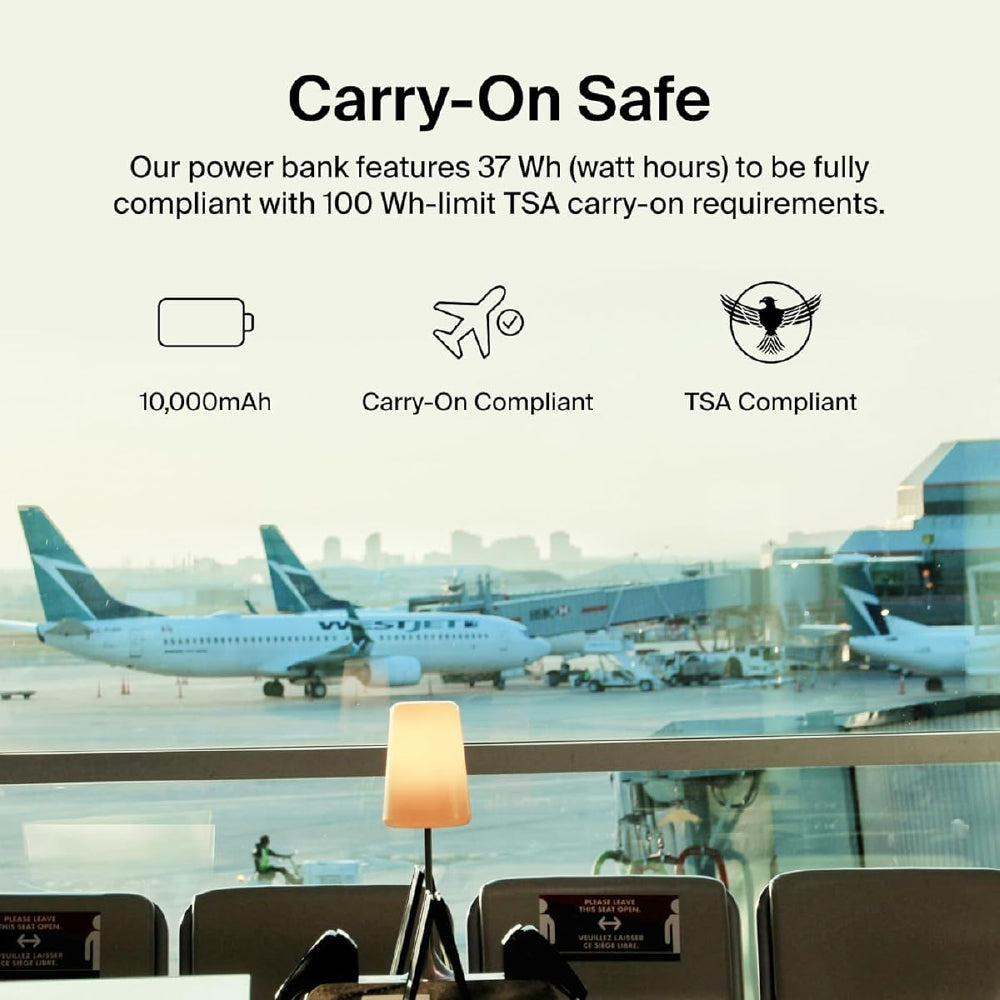 Belkin Qi2 10000 mAh Magsafe Wireless Power Bank | 15W Wireless Fast Charging, Compatible w/iPhone 17, Air, Pro, Pro Max, Google Pixel 10, etc. | 2 Years Warranty | Black