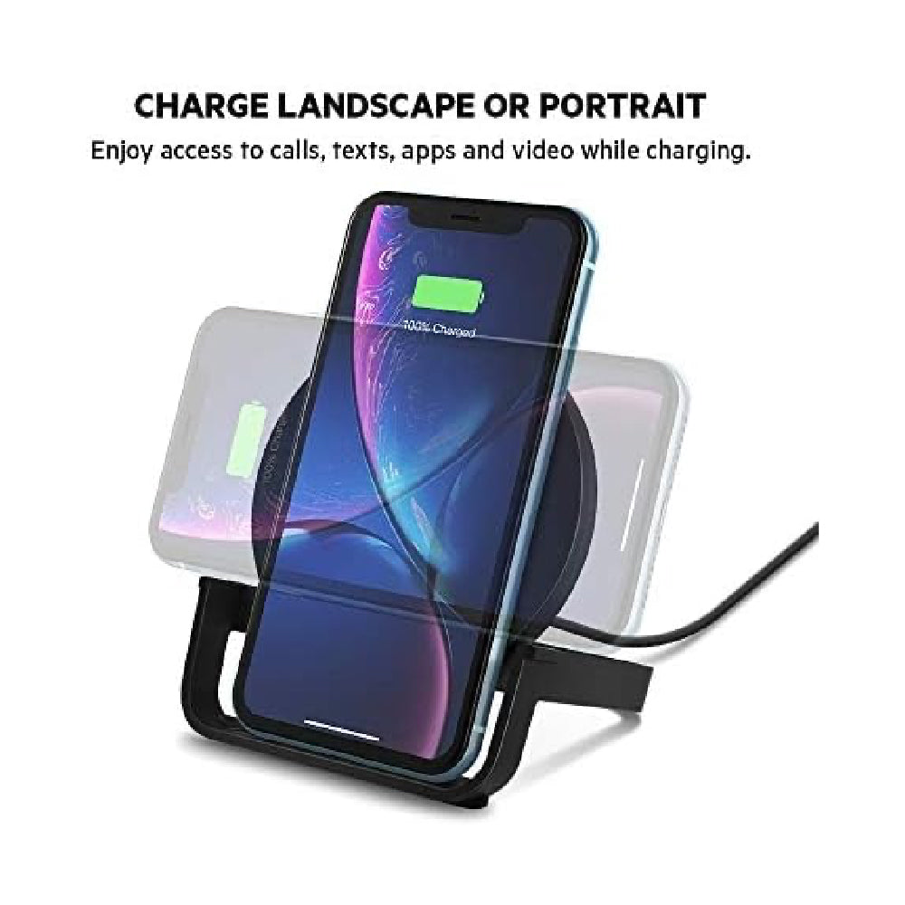 Back view of CarrotKart Belkin Quick Charge 10W Wireless Charger Charger – India | CarrotKart