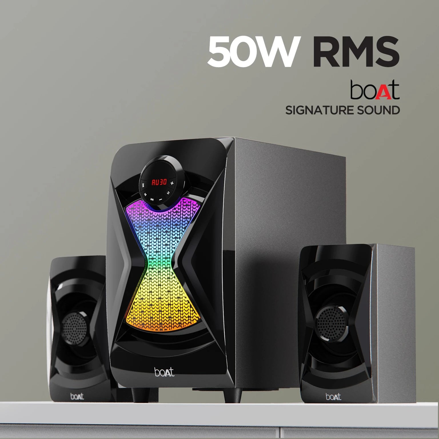 boAt Blitz 1500 50W Multimedia Speaker 2.1 Channel RGB
