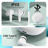 boAt Airdopes 161 ANC TWS Earbuds w/ 32 dB ANC, 50 hrs Playback, 50 ms Low Latency BEASTTM Mode, IWPTM Tech, Dual EQ Modes, 4 Mics with ENx, ASAP Charge, Bluetooth v5.3(Green)