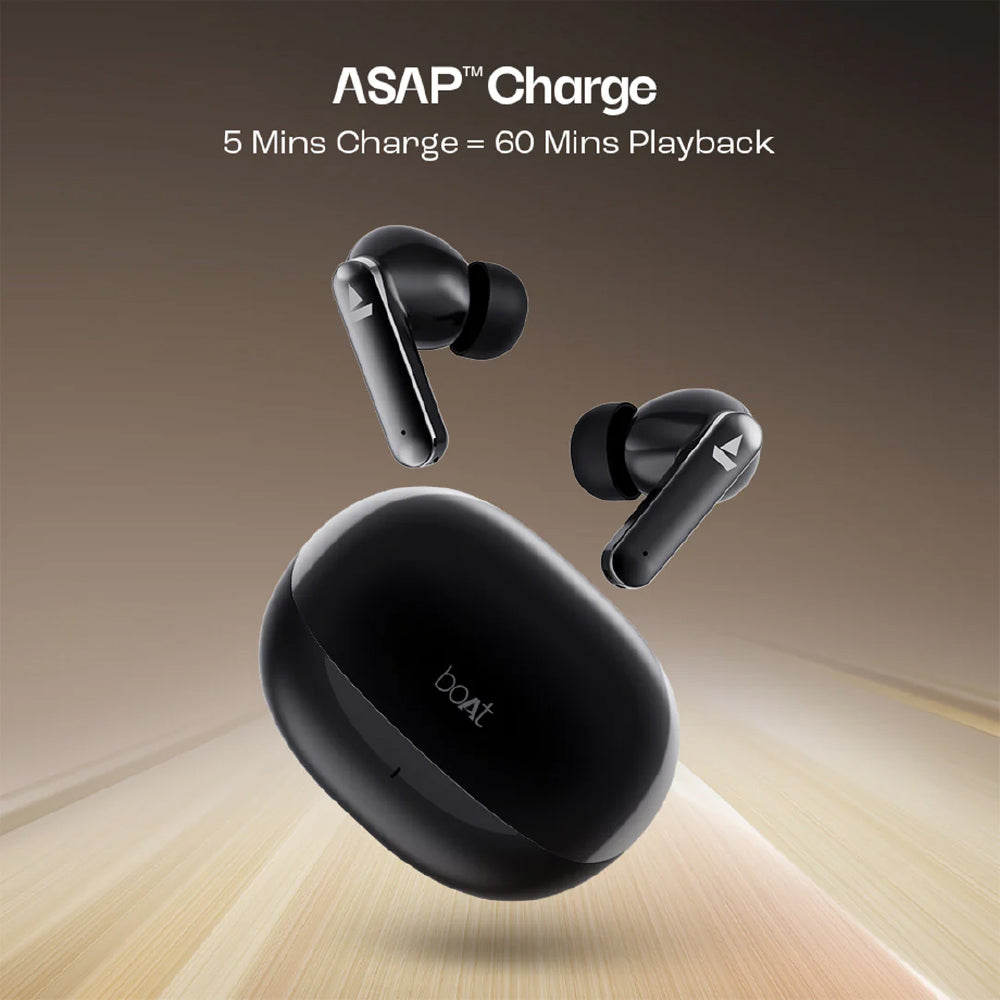 boAt Airdopes 301 Wireless Earbuds with 75 Hours Playback, ENx™ Technology, 10mm Drivers, BEAST™ Mode, IWP™ Technology