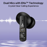 boAt Airdopes 91 Wireless Earbuds with 45 Hours Playback, BEAST™ Mode, ASAP™ Charge, Dual Mics with ENx™ Technology