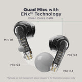 boAt Airdopes Atom 81 Wireless Earbuds with 50 Hours Playback, 13mm Drivers, ENx™ Technology, IPX5 Resistance