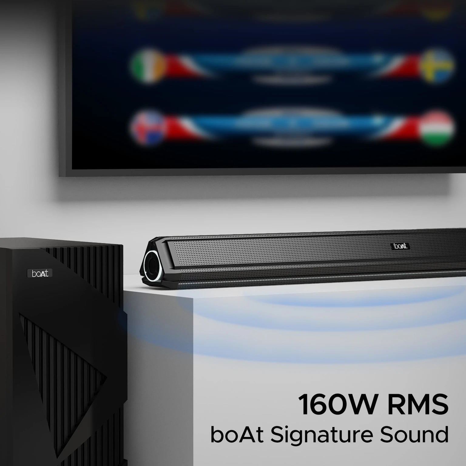 boAt Aavante Bar Chord 100W Soundbar 2.1 Channel