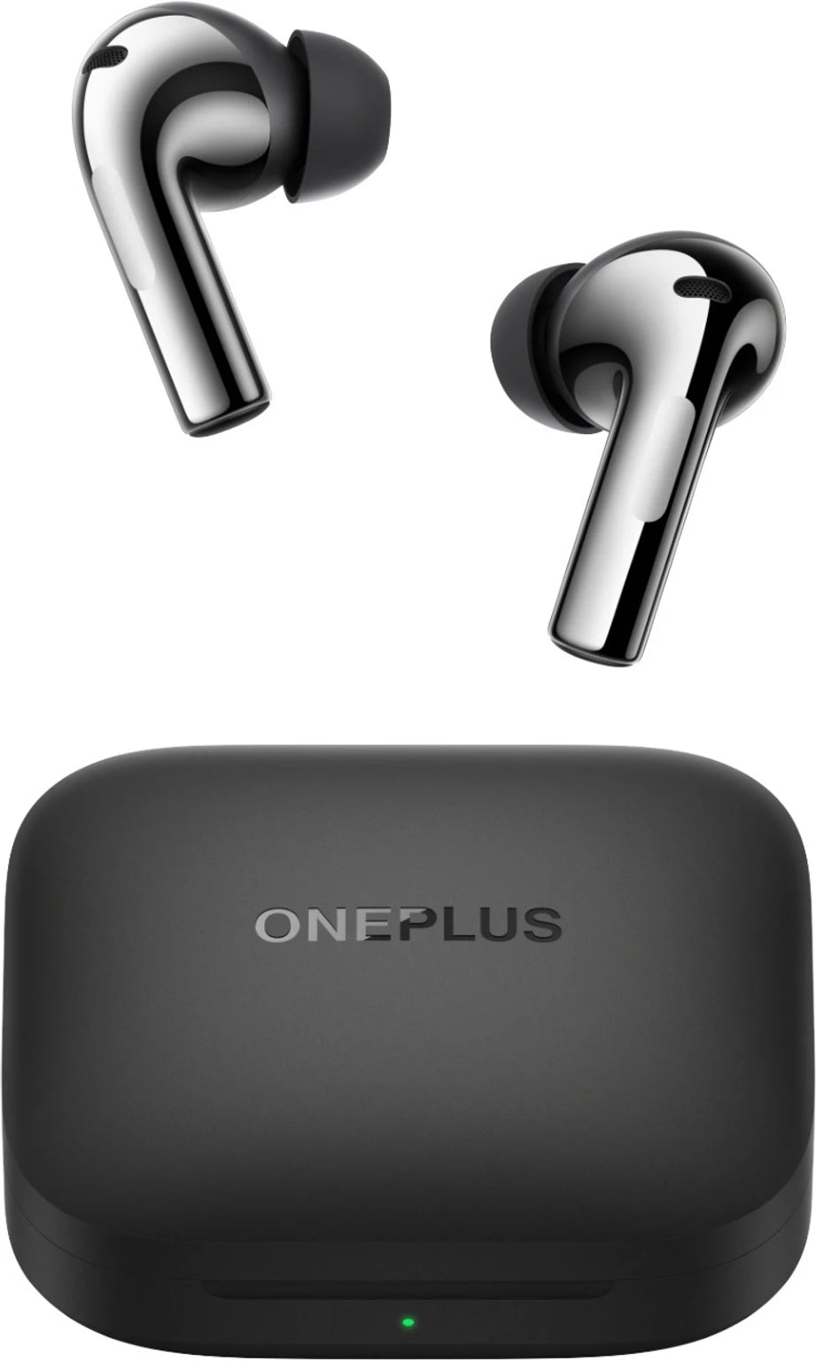 OnePlus Buds 3 TWS, in Ear Earbuds with Sliding Volume Control and 49dB ANC Bluetooth Headset (Metallic Gray, True Wireless)