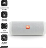 JBL Flip 4 with 12Hrs Playtime, IPX7 Waterproof 16 W Portable Bluetooth Speaker (White, Stereo Channel) - CarrotKart | India's first Open Box ecommerce platform