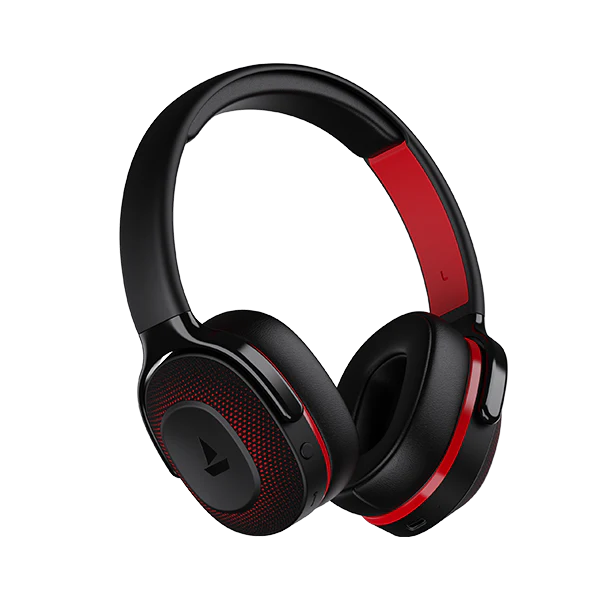 boAt Bassheads 950v2 Wired Headset (Raging Black, On the Ear)