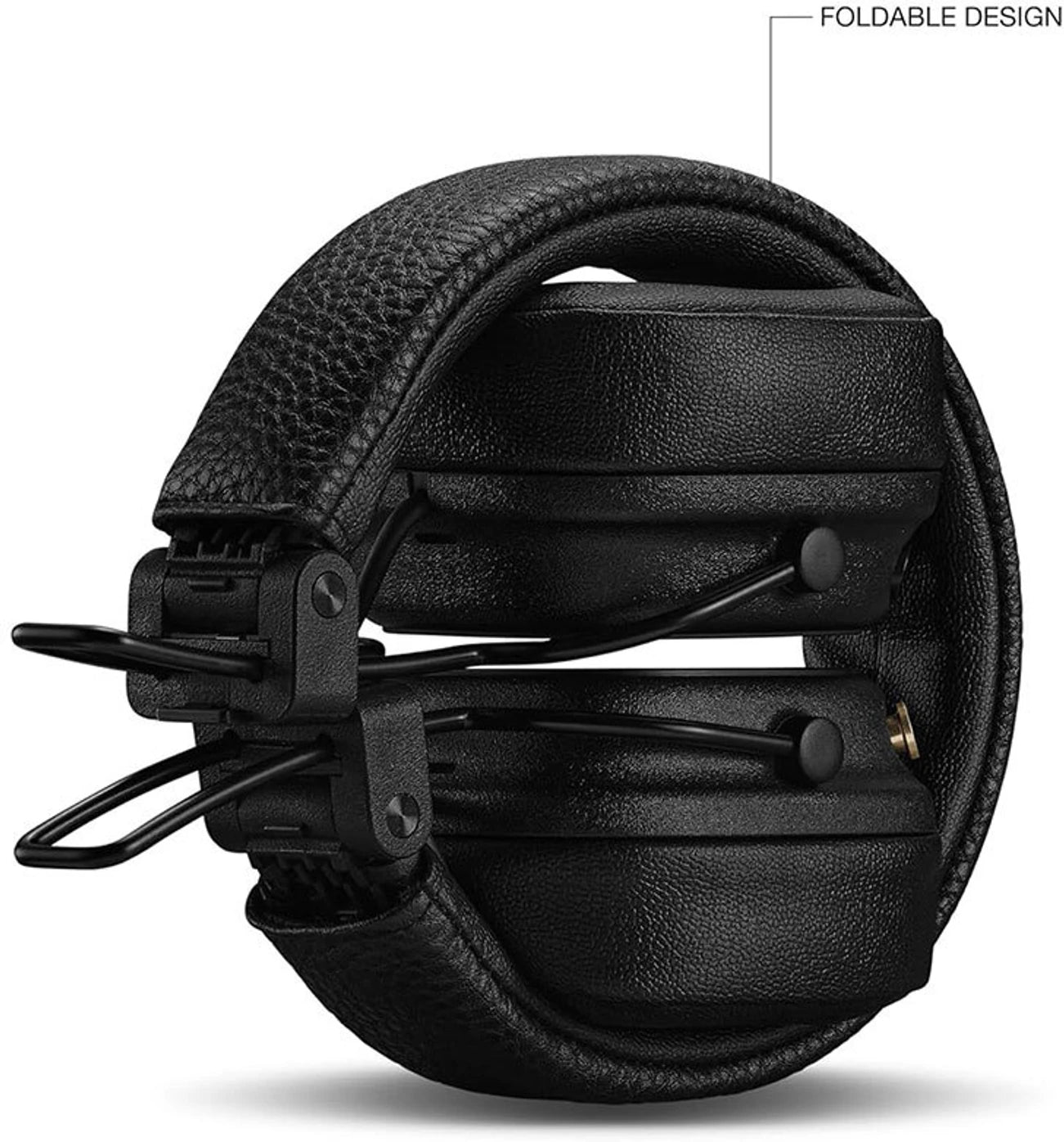 Marshall Major V Wireless On-Ear Headphones, 100 Hours playtime Bluetooth Headset (Black, On the Ear)