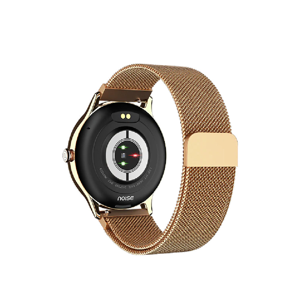 Noise Pro 6R 1.46" AMOLED Smart Watch, 1000 NITS, Powered by AI Pro, Built-in GPS, Strava Integration, Stainless Steel Dial, Video Watch Faces, 3ATM, Emergency SOS, TWS Connectivity-Jet Black