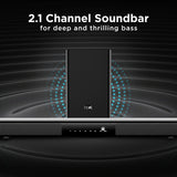 boAt Aavante Bar 1750 120W Soundbar 2.1 Channel Wireless Sub