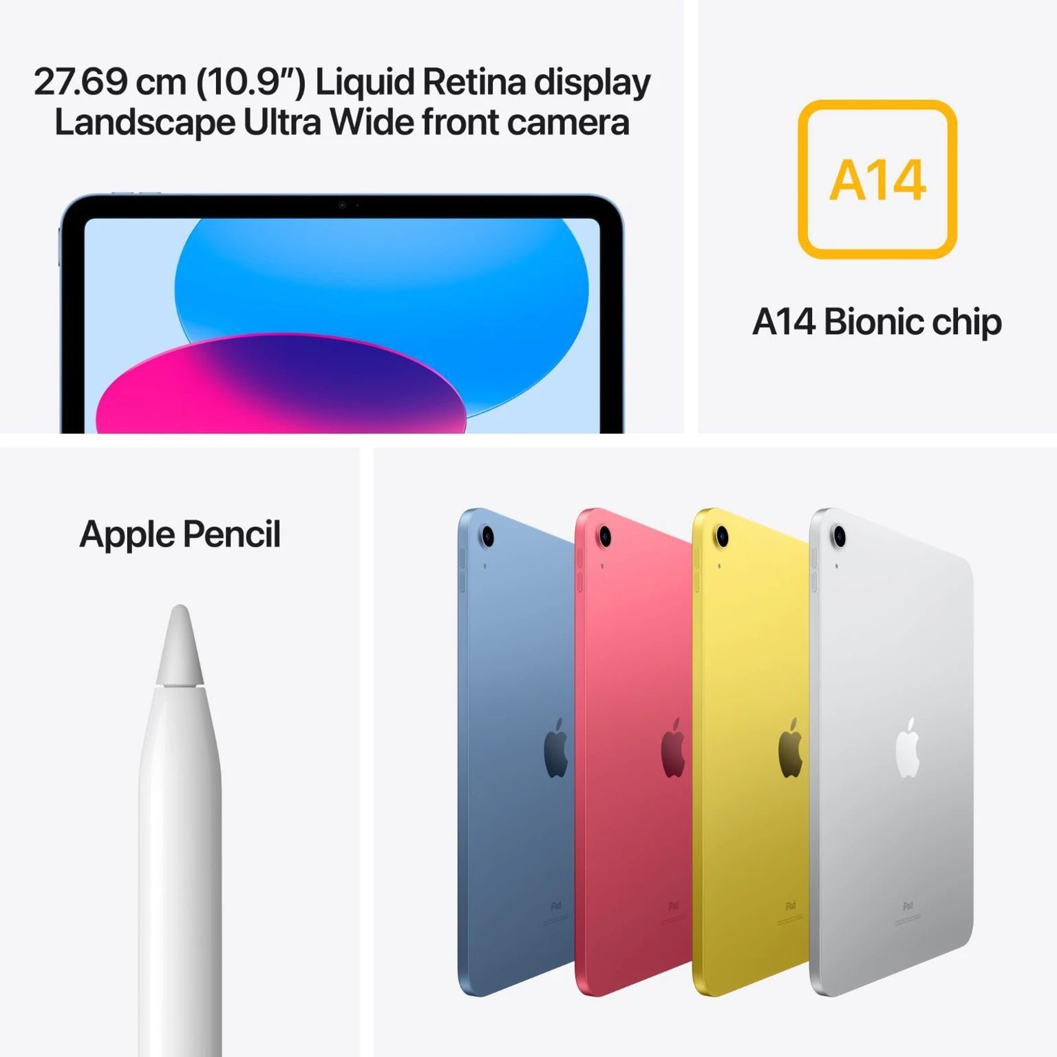 Apple iPad 10th Gen 256GB Wi-Fi Tablet