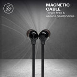 JBL Tune 175BT Flex Neckband with 14-Hour Playtime, Quick Charge, Multipoint Connect Bluetooth Headset (Black, In the Ear)