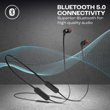 JBL Tune 175BT Flex Neckband with 14-Hour Playtime, Quick Charge, Multipoint Connect Bluetooth Headset (Black, In the Ear)