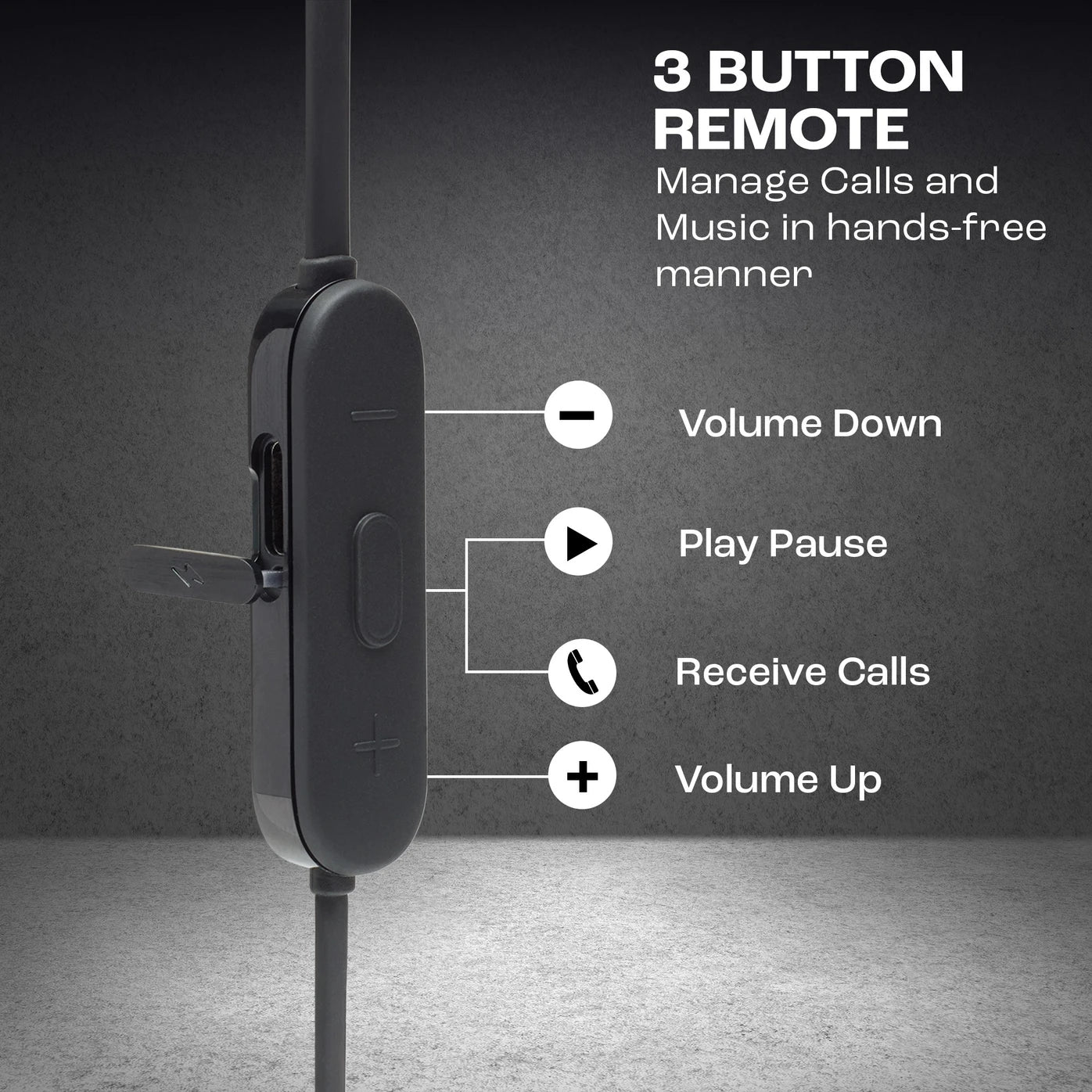 JBL Tune 175BT Flex Neckband with 14-Hour Playtime, Quick Charge, Multipoint Connect Bluetooth Headset (Black, In the Ear)