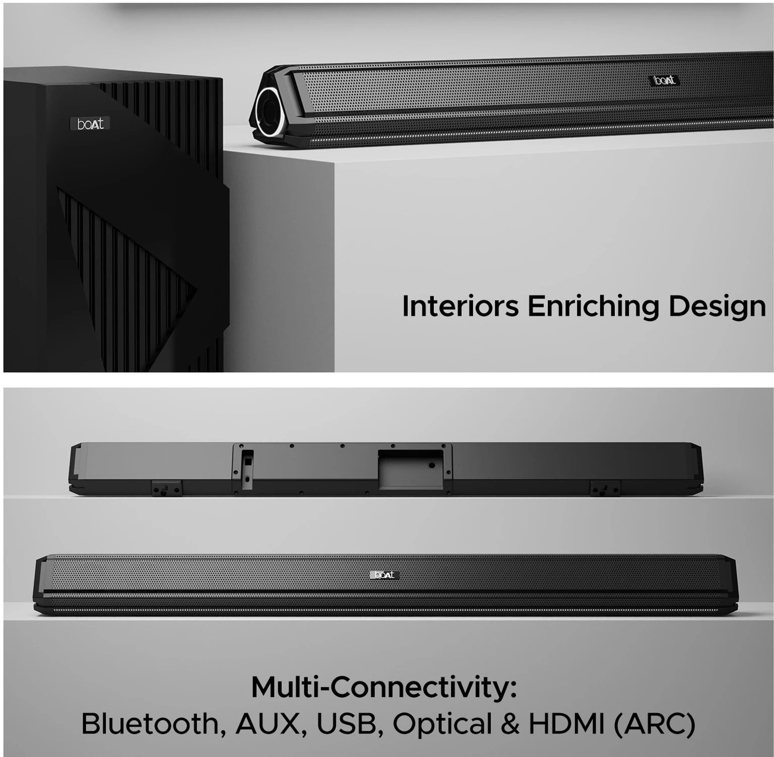 boAt Aavante Bar Chord 100W Soundbar 2.1 Channel