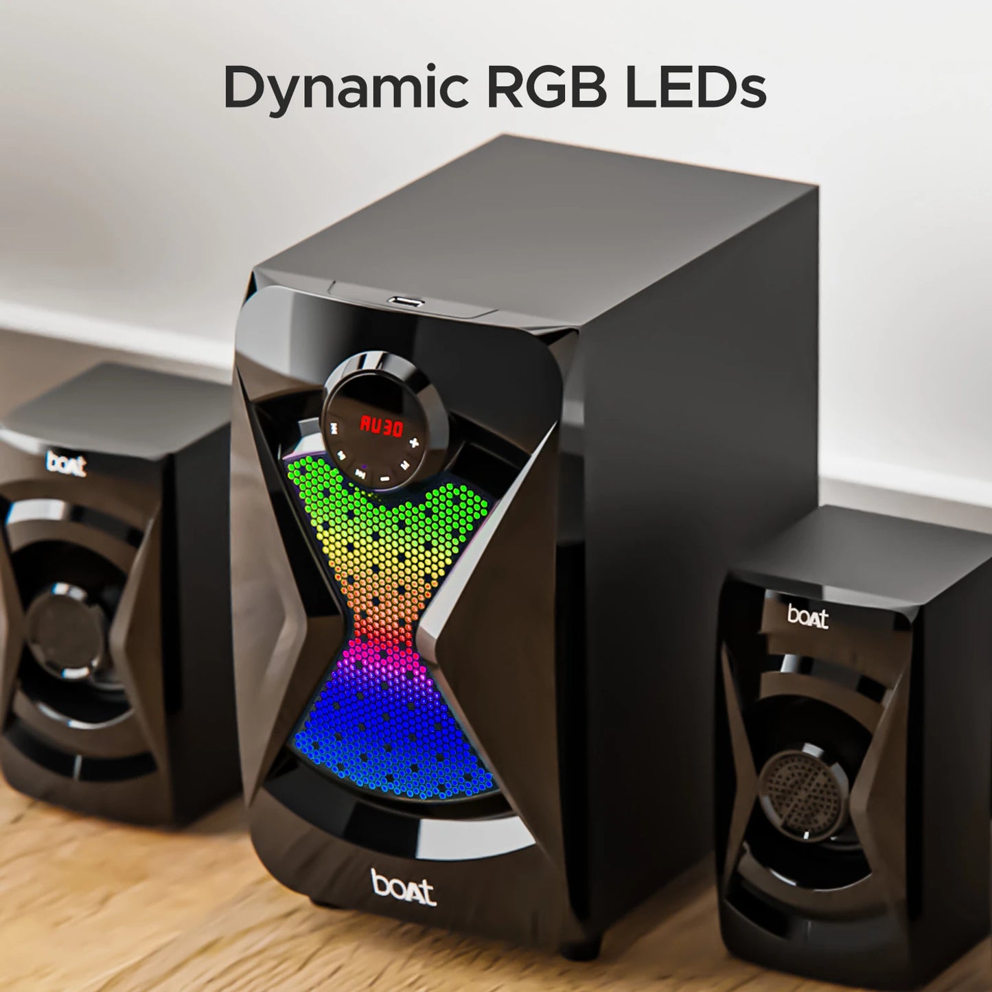 boAt Blitz 1500 Pro 80W Multimedia Speaker 4.1 Channel RGB