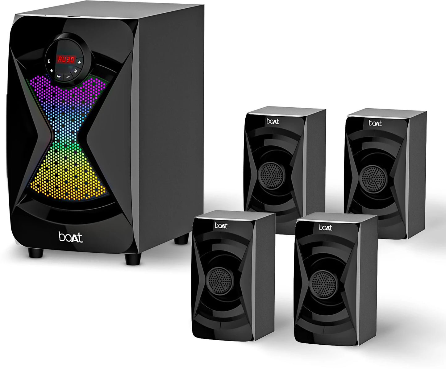 boAt Blitz 1500 Pro 80W Multimedia Speaker 4.1 Channel RGB
