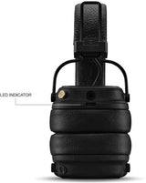 Marshall Major V Wireless On-Ear Headphones, 100 Hours playtime Bluetooth Headset (Black, On the Ear)