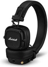 Marshall Major V Wireless On-Ear Headphones, 100 Hours playtime Bluetooth Headset (Black, On the Ear)