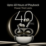 realme Buds Air 6 Pro with 50dB ANC, 360 Spatial Audio and upto 40 hours Playback Bluetooth Headset (Titanium Twilight, True Wireless)