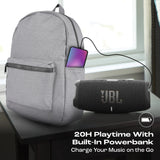 JBL Charge 5 Wifi, 20H Playtime, Deep Bass, Built-in Powerbank, IP67 Water/Dustproof 40 W Bluetooth Speaker (Black, Stereo Channel) - CarrotKart | India's first Open Box ecommerce platform