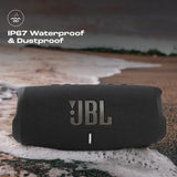 JBL Charge 5 Wifi, 20H Playtime, Deep Bass, Built-in Powerbank, IP67 Water/Dustproof 40 W Bluetooth Speaker (Black, Stereo Channel) - CarrotKart | India's first Open Box ecommerce platform