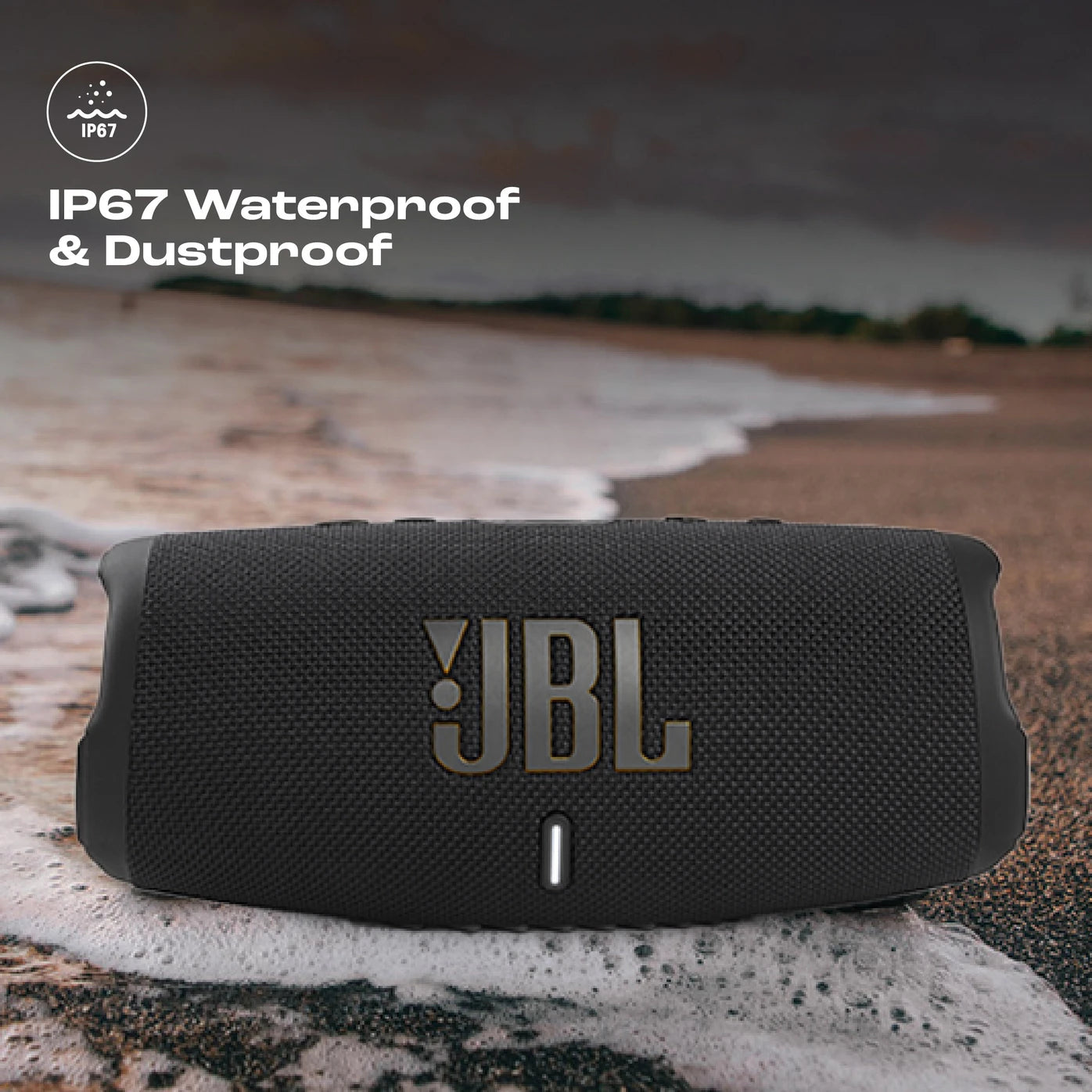 JBL Charge 5 Wifi, 20H Playtime, Deep Bass, Built-in Powerbank, IP67 Water/Dustproof 40 W Bluetooth Speaker (Black, Stereo Channel) - CarrotKart | India's first Open Box ecommerce platform
