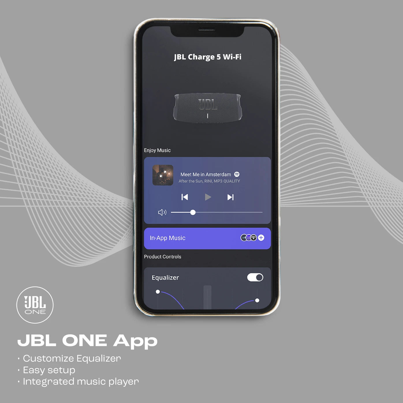 JBL Charge 5 Wifi, 20H Playtime, Deep Bass, Built-in Powerbank, IP67 Water/Dustproof 40 W Bluetooth Speaker (Black, Stereo Channel) - CarrotKart | India's first Open Box ecommerce platform
