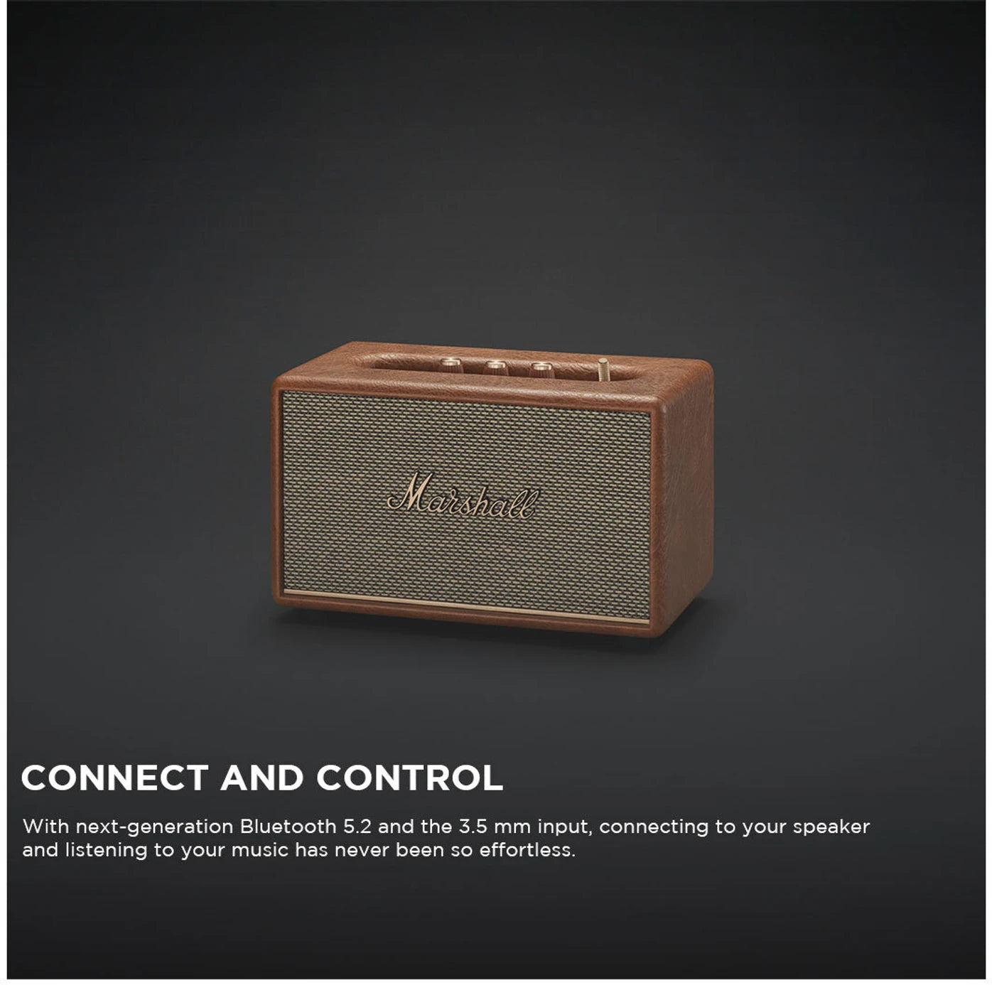 Marshall Acton III Wired Connectivity Home & RCA or 3.5mm input 60 W Bluetooth Home Audio Speaker (Cream, Stereo Channel) - CarrotKart | India's first Open Box ecommerce platform