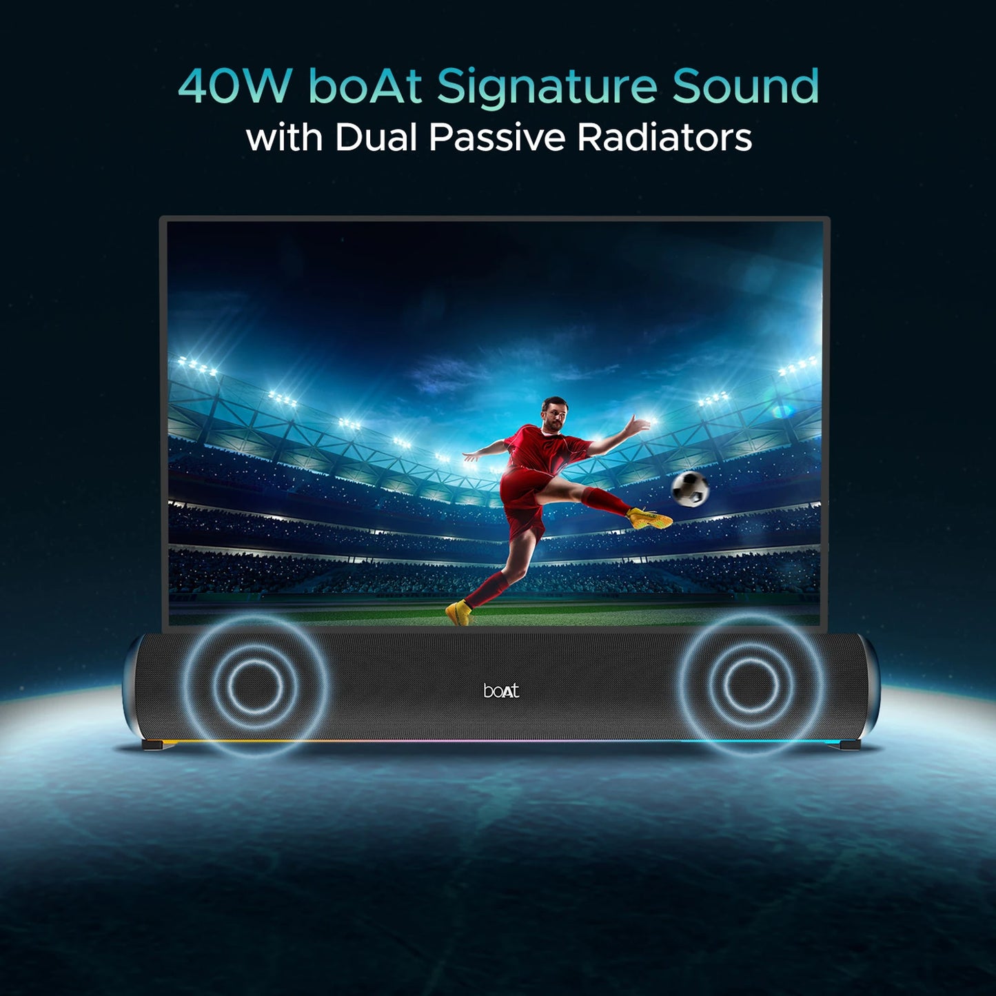 boAt Aavante Bar 950 Theme 40W Soundbar 2.0 Channel