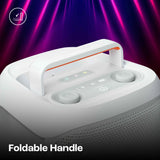 JBL Partybox 120, AI Sound Boost, Futuristic Light Show, Upto 12Hrs Playtime 160 W Bluetooth Party Speaker (White, Mono Channel) - CarrotKart | India's first Open Box ecommerce platform