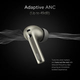 Noise Master Buds, Sound by BOSE, 49dB ANC, 6 Mic ENC, 44 Hr Battery, Spatial Audio Bluetooth Headset (Onyx, True Wireless)