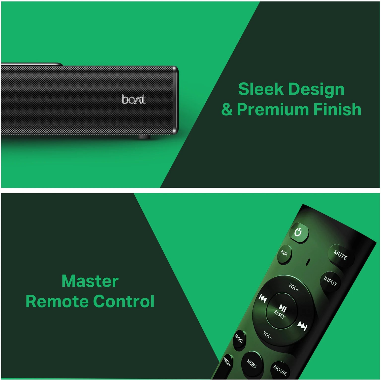boAt Aavante Bar Raga 100W Soundbar 2.1 Channel