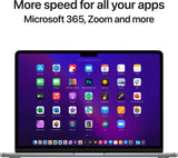 Apple MacBook AIR M2 - (8 GB/256 GB SSD/Mac OS Monterey) MLXW3HN/A (13.6 Inch, Space Grey, 1.24 Kg)