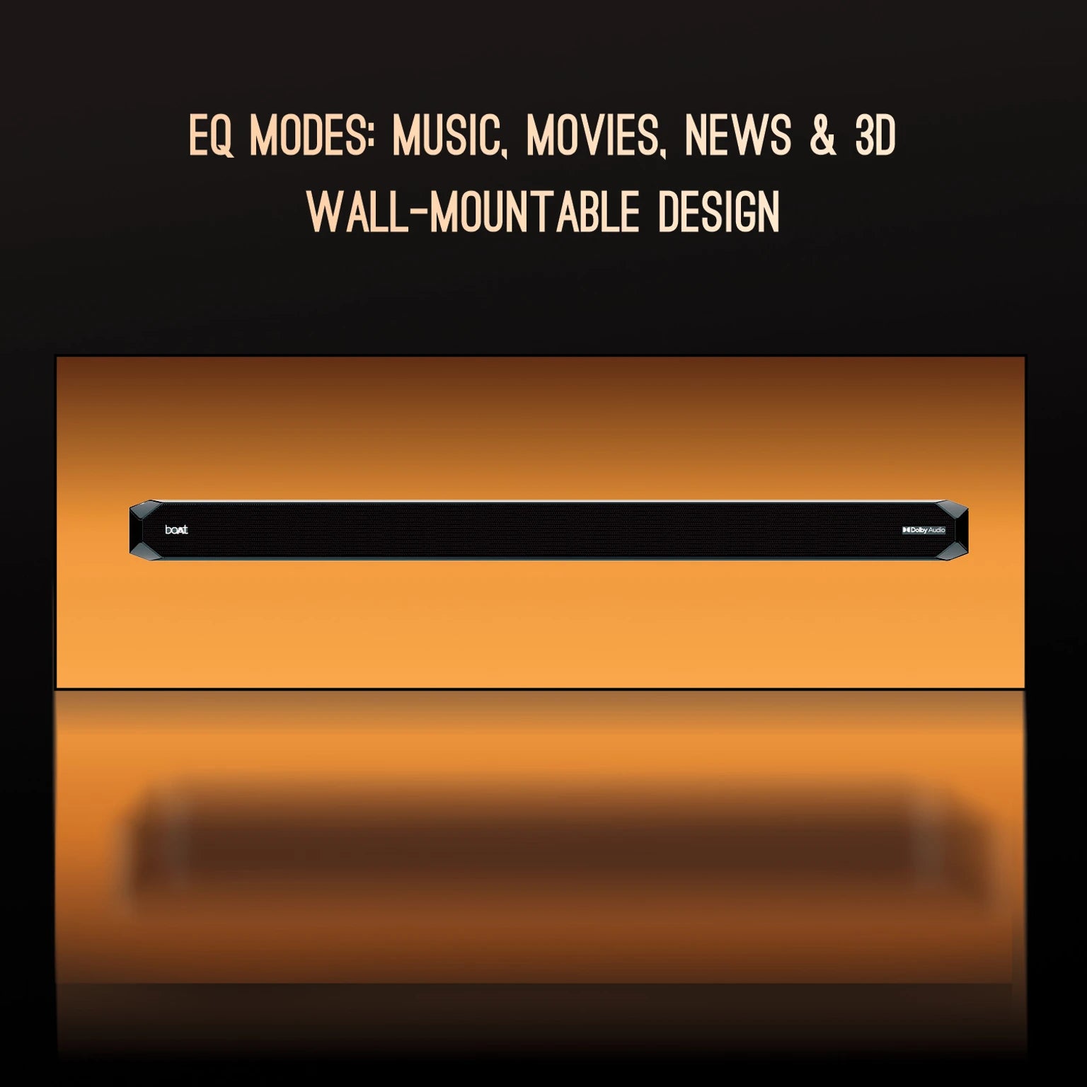 boAt Aavante Bar A2060 160W Dolby Audio Soundbar 2.1 Channel
