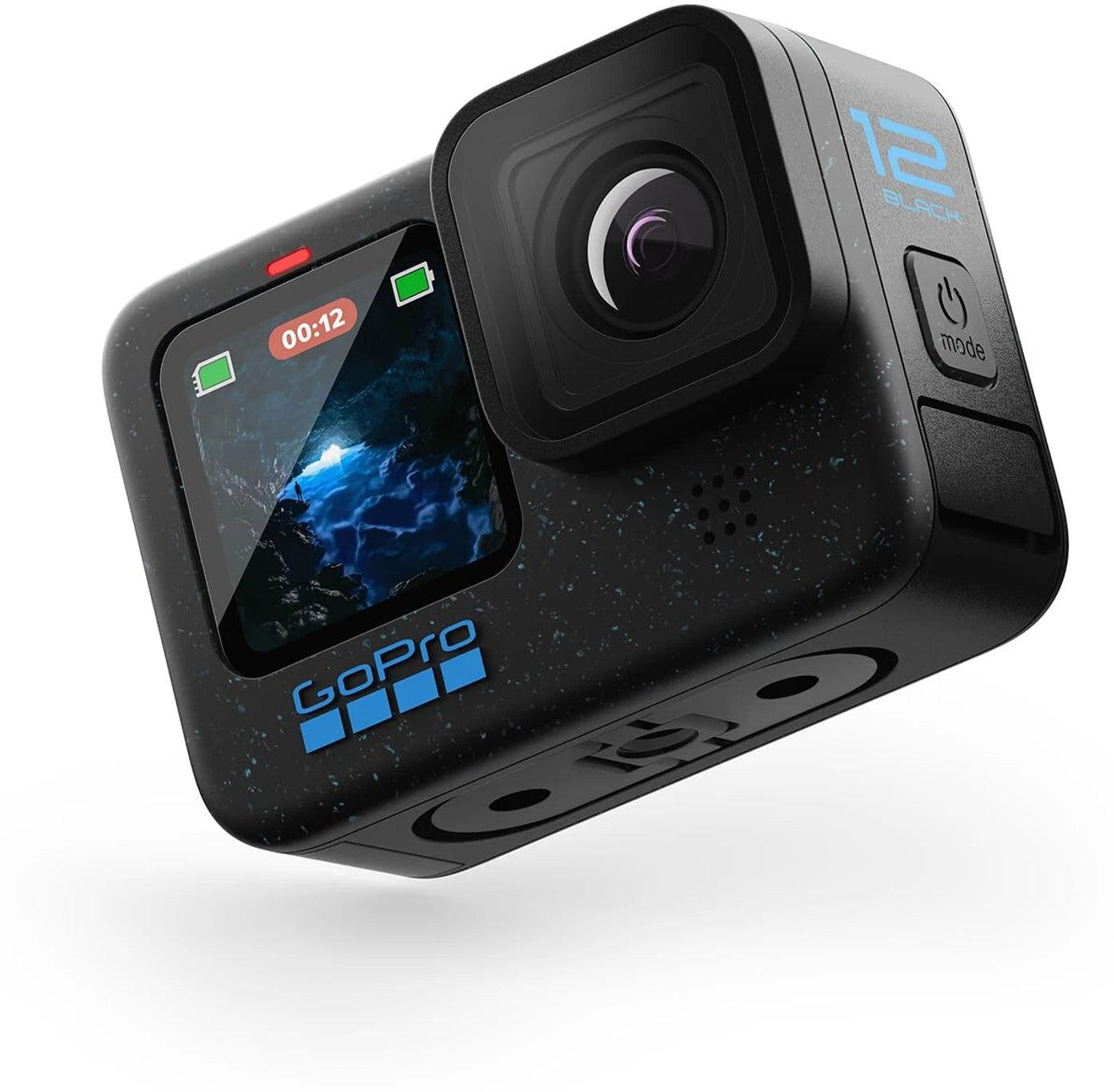 GoPro HERO12 DualLCDScreens 5.3K60 UltraHDVideo HyperSmooth 6.0withAutoBoostWaterproof Sports and Action Camera (Black, 27 MP)