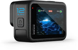 GoPro HERO12 DualLCDScreens 5.3K60 UltraHDVideo HyperSmooth 6.0withAutoBoostWaterproof Sports and Action Camera (Black, 27 MP)