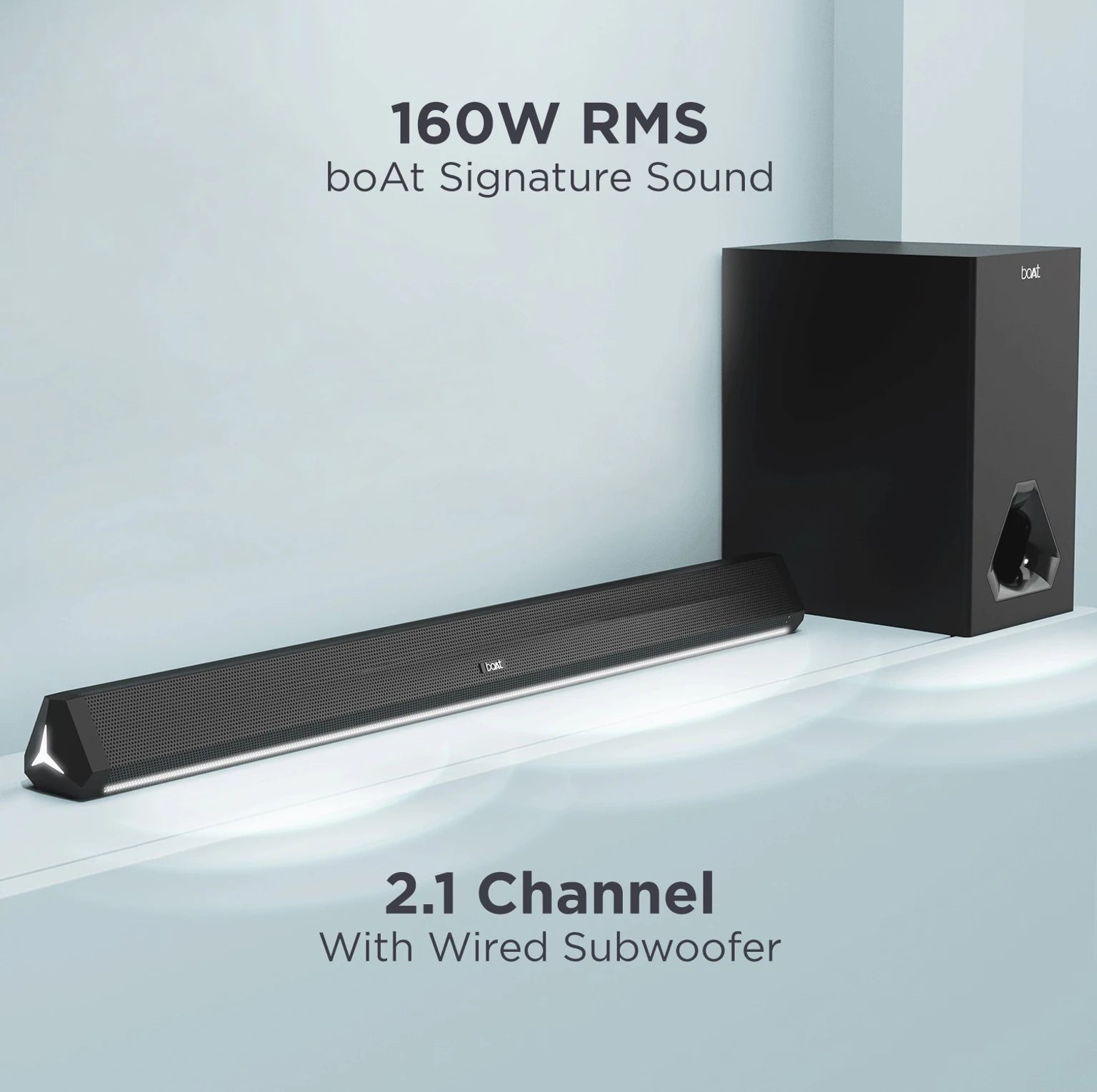 boAt Aavante Bar Orion 160W Dolby Audio Soundbar 2.1 Channel