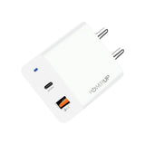 Main view of CarrotKart POWERUP 20W Type A & Type Charger – India | CarrotKart