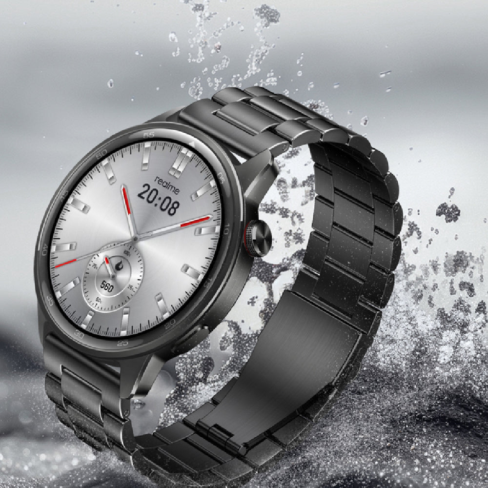 Realme Watch S2, 1.43" AMOLED Display, Super AI Engine & Upto 20 Days Battery Smartwatch (Grey Strap, One Size)